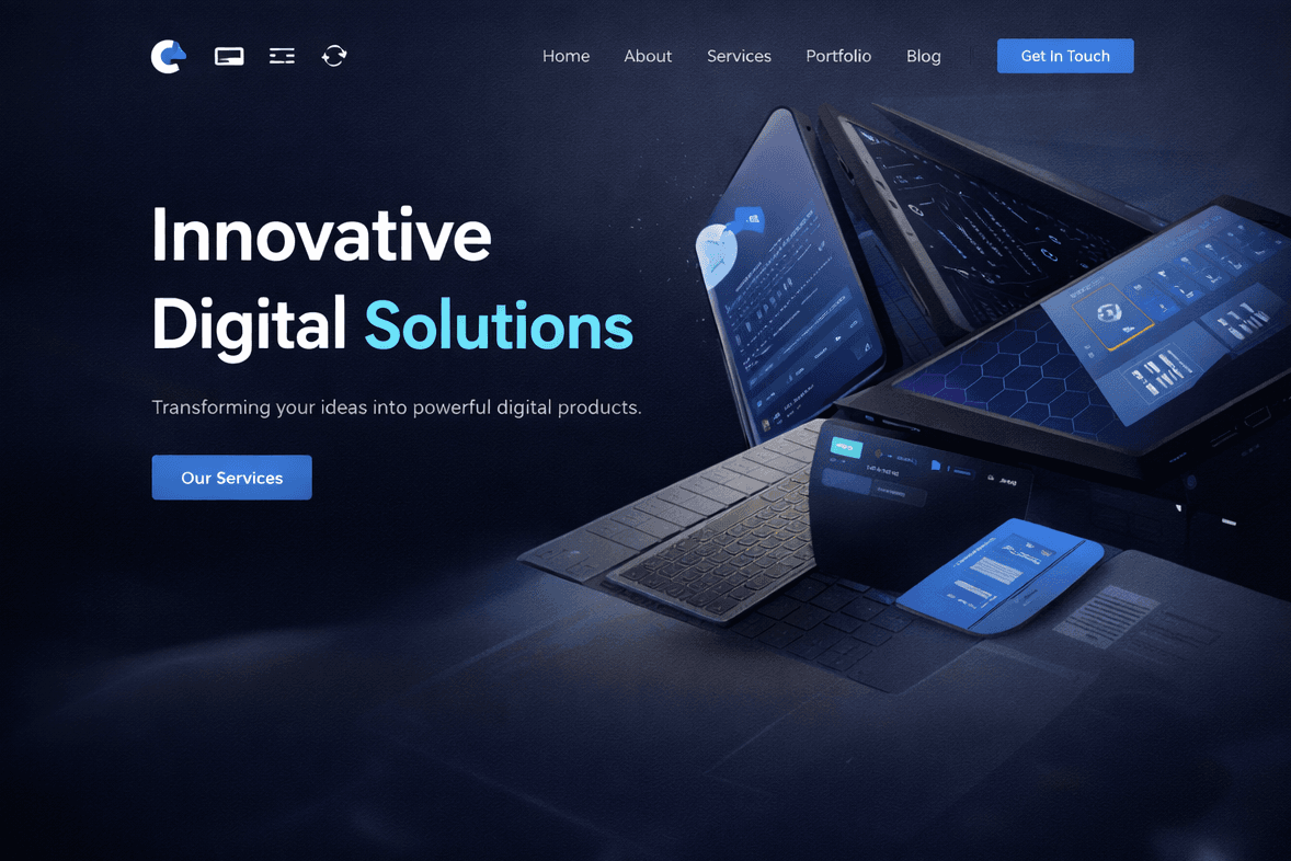 Tech Agency Website