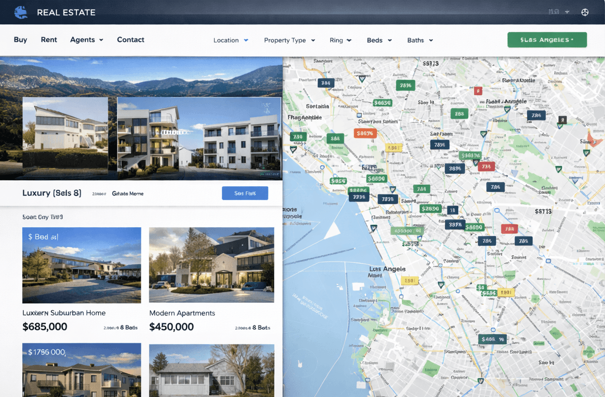 Real Estate Listing Portal