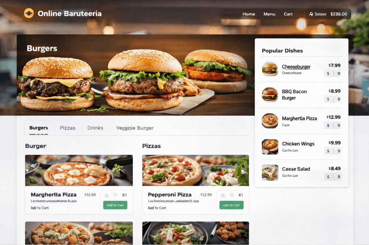 Restaurant Ordering System